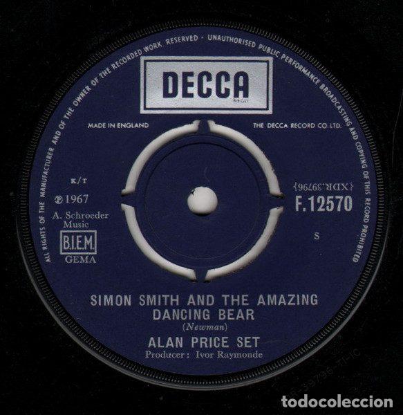 Vinyl records: Alan Price Set &ndash; Simon Smith And The Amazing Dancing Bear (Vinyl, Decca F.12570)