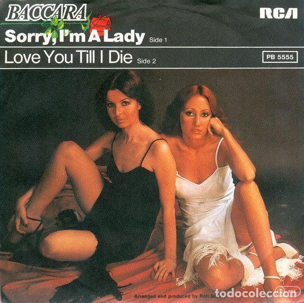Vinyl records: Baccara &ndash; Sorry, I'm A Lady (Vinyl, RCA Victor PB 5555)