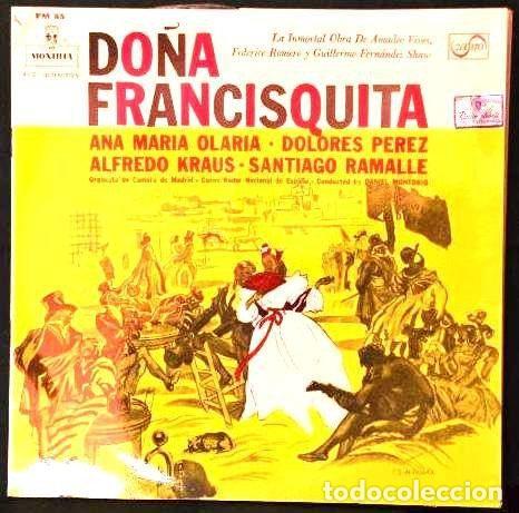 Vinyl-Schallplatten: Amadeo Vives, Federico Romero, Guillermo Fern&aacute;ndez Shaw &ndash; Do&ntilde;a Francisquita (Vinyl, Montilla FM-85)