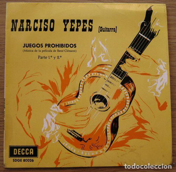 Disques de vinyle: Narciso Yepes &ndash; Juegos Prohibidos (Vinyl, Decca SDGE 80026)