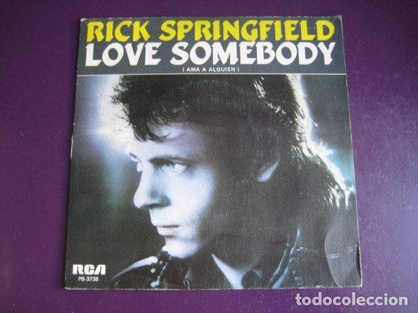 Discos de vinil: Rick Springfield &ndash; Love Somebody (Vinyl, RCA Victor PB-3738)