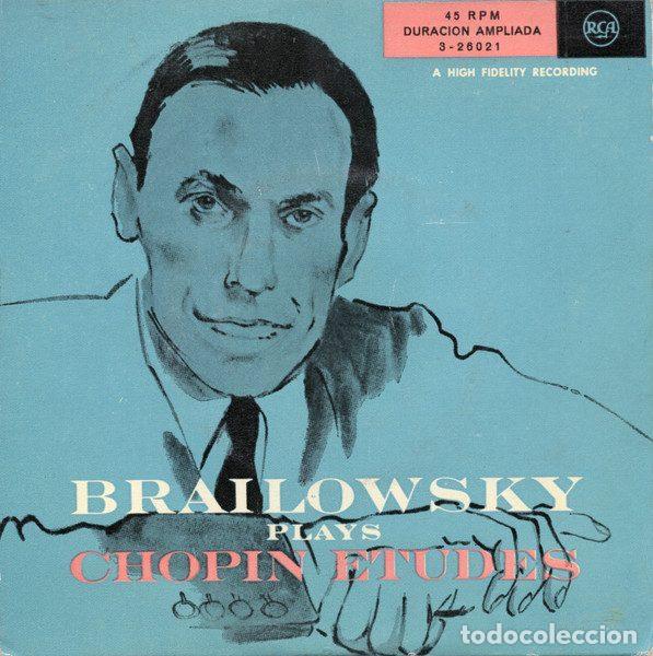 Vinyl-Schallplatten: Brailowsky &ndash; Plays Chopin Etudes (Vinyl, RCA 3-26021)