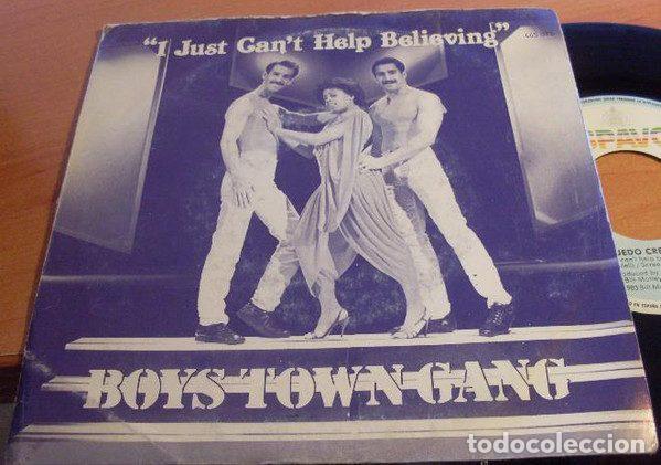 Dischi in vinile: Boys Town Gang &ndash; I Just Can't Help Believing (Vinyl, Hispavox 445 075)