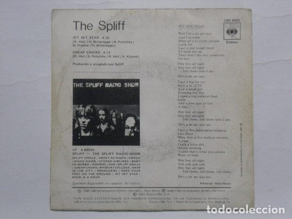 Discos de vinilo: Spliff &ndash; Jet Set Star (Vinyl, CBS CBS 9405) - Foto 2