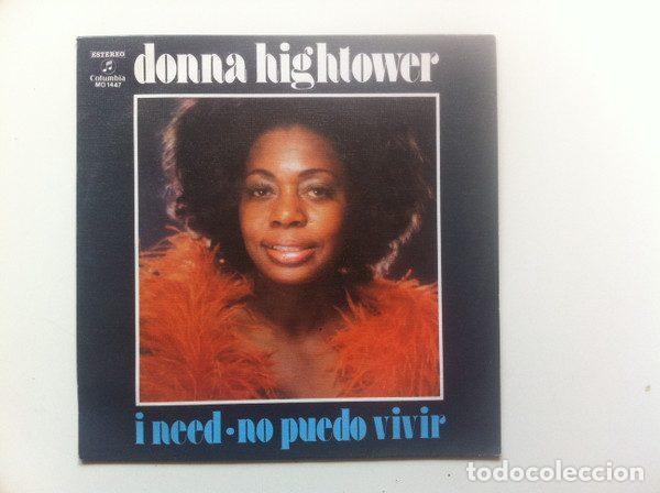 Dischi in vinile: Donna Hightower &ndash; I Need / No Puedo Vivir (Vinyl, Columbia MO 1447)