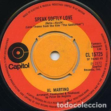 Dischi in vinile: Al Martino &ndash; Speak Softly Love (Vinyl, Capitol Records CL 15725)
