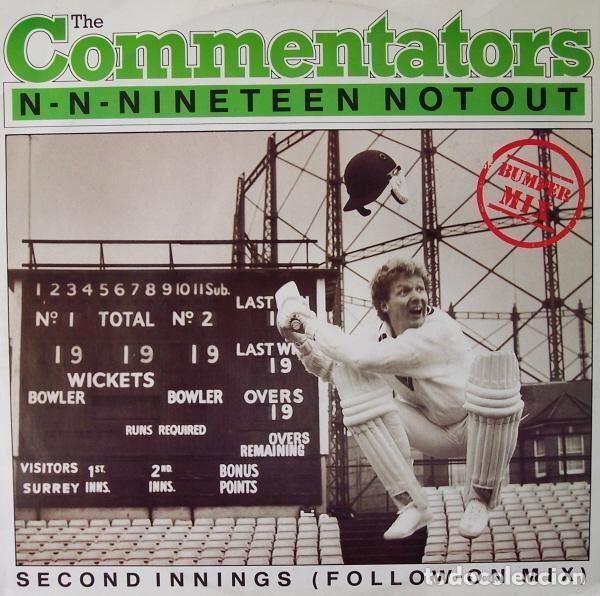 Disques de vinyle: The Commentators &ndash; N-N-Nineteen Not Out (Vinyl, Oval OVAL 100T)