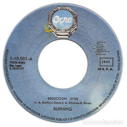 Discos de vinilo: Burning &ndash; Seduccion (Vinyl, Ocre 1.10.061) - Foto 3