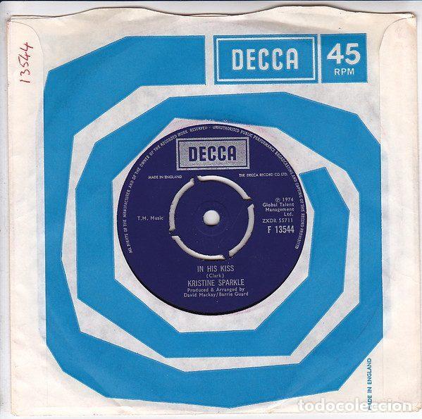 Dischi in vinile: Kristine Sparkle &ndash; In His Kiss (Vinyl, Decca F 13544)