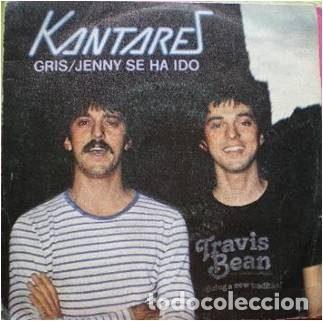 Vinyl records: Kantares &ndash; Gris / Jenny Se Ha Ido (Vinyl, CBS CBS 7943)