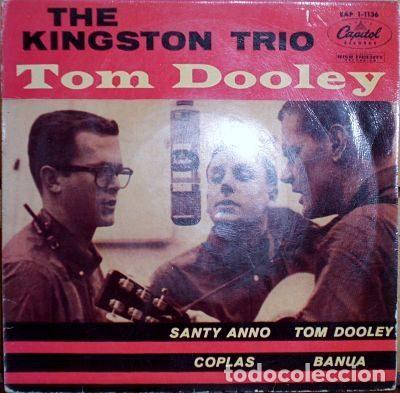 Discos de vinil: The Kingston Trio &ndash; Tom Dooley (Vinyl, Capitol Records EAP 1-1136)