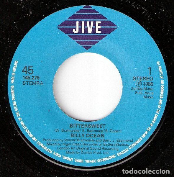 Discos de vinilo: Billy Ocean &ndash; Bittersweet (Vinyl, Jive 145.279) - Foto 3