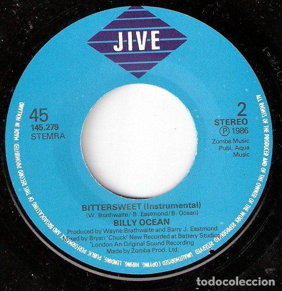 Discos de vinilo: Billy Ocean &ndash; Bittersweet (Vinyl, Jive 145.279) - Foto 4