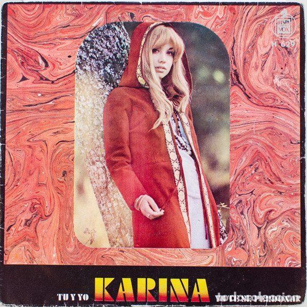 Disques de vinyle: Karina &ndash; T&uacute; Y Yo / Yo Te Se Perdonar (Vinyl, Hispavox H 629)