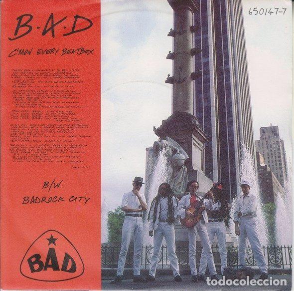 Discos de vinilo: BAD &ndash; Cmon Every Beatbox (Vinyl, CBS 650147 7) - Foto 1