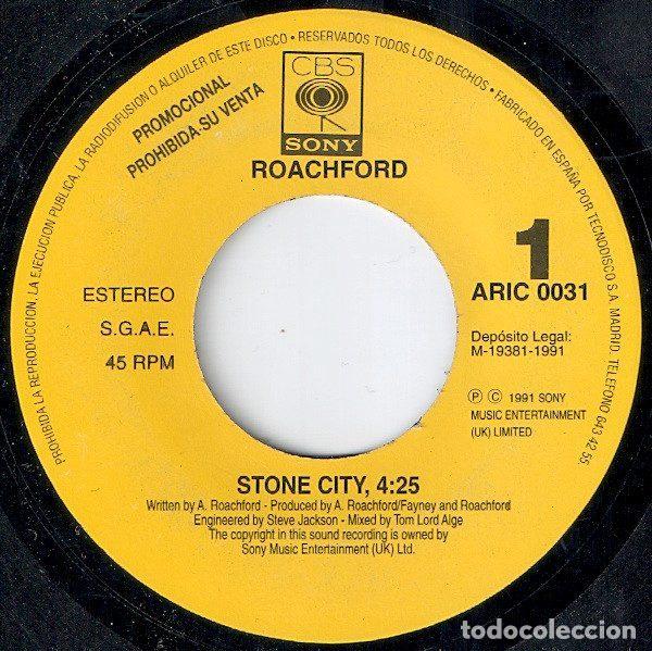 Vinyl-Schallplatten: Roachford &ndash; Stone City (Vinyl, CBS/Sony ARIC 0031)