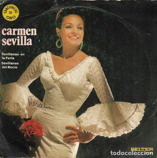 Dischi in vinile: Carmen Sevilla &ndash; Sevillanas En La Feria / Sevillanas Del Rocio (Vinyl, Belter 01-107)