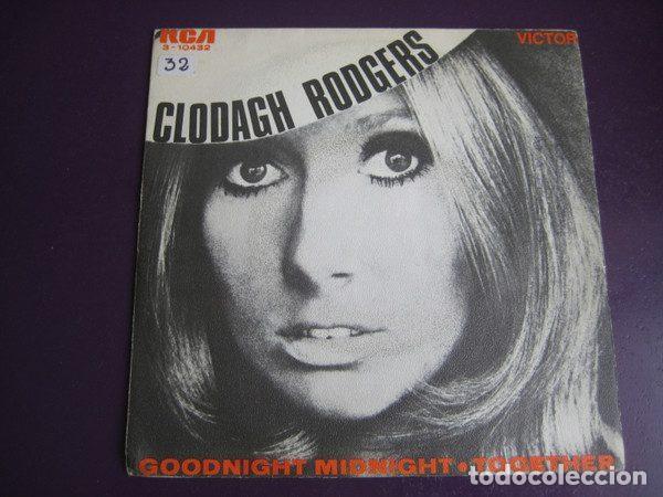 Vinyl records: Clodagh Rodgers &ndash; Goodnight Midnight (Vinyl, RCA Victor 3-10432)