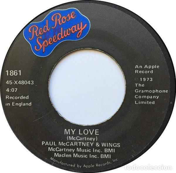Vinyl records: Paul McCartney & Wings &ndash; My Love (Vinyl, Apple Records 1861)