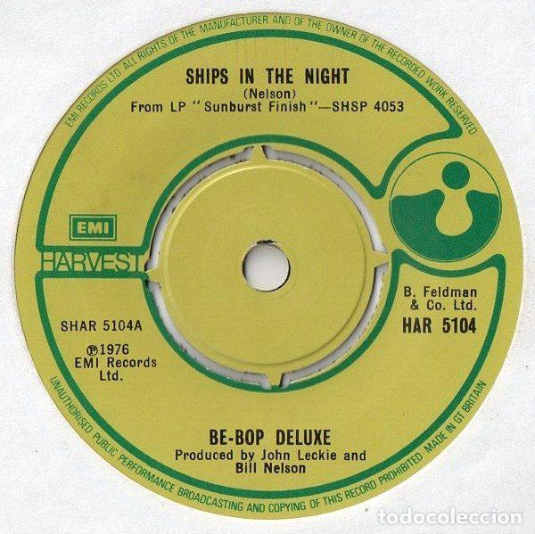 Vinyl records: Be-Bop Deluxe &ndash; Ships In The Night (Vinyl, Harvest HAR 5104)