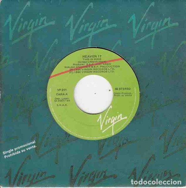 Disques de vinyle: Heaven 17 &ndash; This Is Mine (Vinyl, Virgin VP 011)