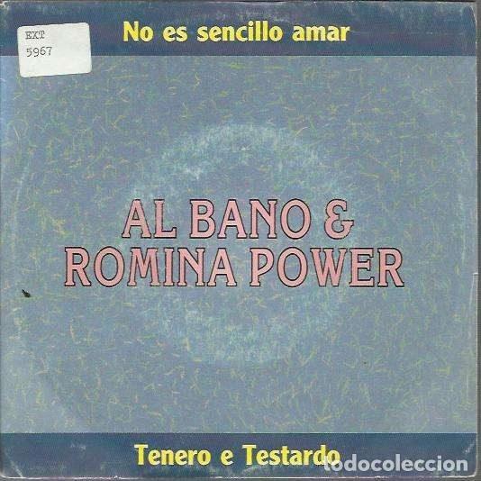 Disques de vinyle: Al Bano & Romina Power &ndash; No Es Sencillo Amar (Vinyl, WEA 1.338)