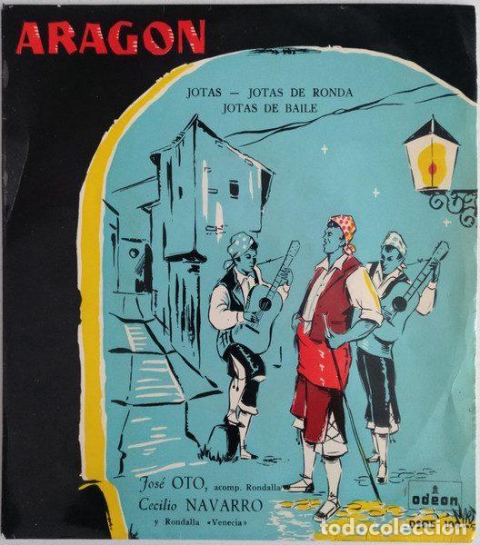 Disques de vinyle: Jose Oto, Cecilio Navarro &ndash; Aragon (Vinyl, Odeon DSOE 109)
