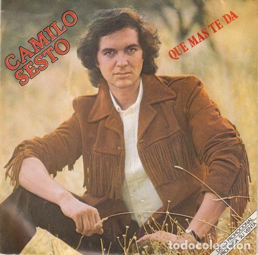 Discos de vinil: Camilo Sesto &ndash; Que M&aacute;s Te D&aacute; (Vinyl, Ariola 0256)