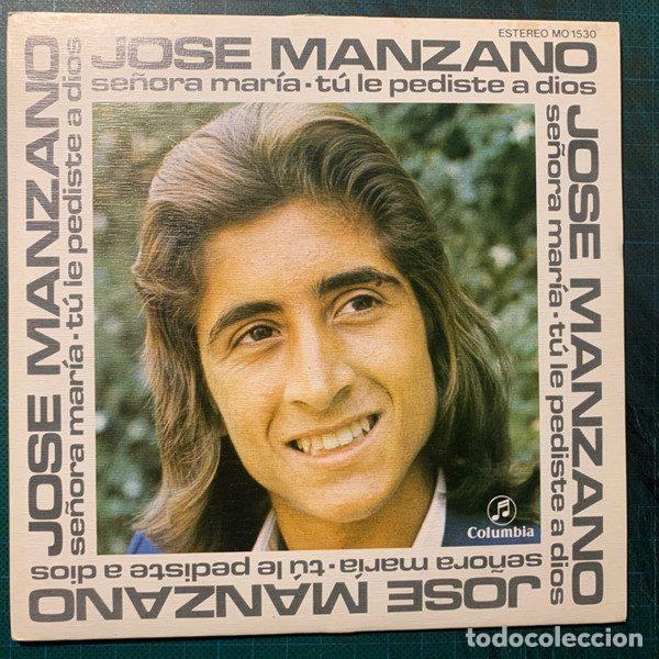 Discos de vinil: Jos&eacute; Manzano &ndash; Se&ntilde;ora Maria (Vinyl, Columbia MO 1530)