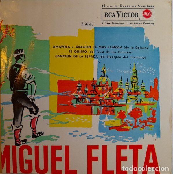 Vinyl-Schallplatten: Miguel Fleta &ndash; Amapola (Vinyl, RCA Victor 3-20560)