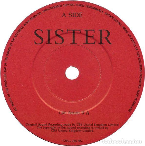 Discos de vinilo: Bros &ndash; Sister (Vinyl, CBS Atom 9) - Foto 3