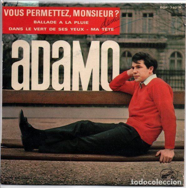 Vinyl-Schallplatten: Adamo &ndash; Vous Permettez, Monsieur ? (Vinyl, La Voix De Son Ma&icirc;tre EGF 740)
