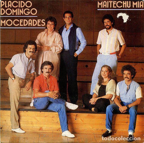Disques de vinyle: Mocedades / Placido Domingo &ndash; Maitechu Mia (Vinyl, CBS CBS A-3903)