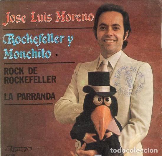 Vinyl records: Jose Luis Moreno &ndash; Rockefeller y Monchito (Vinyl, Olympo S-139)