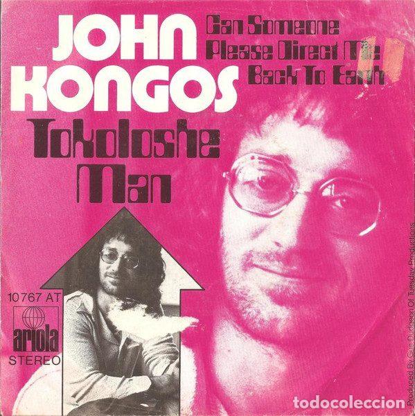 Vinyl records: John Kongos &ndash; Tokoloshe Man (Vinyl, Ariola 10 767 AT)