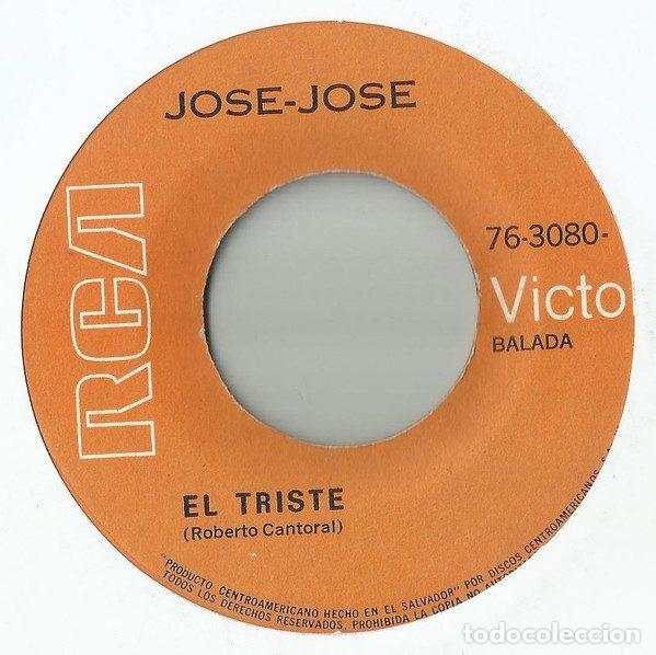 Vinyl records: Jos&eacute; Jos&eacute; &ndash; El Triste (Vinyl, RCA Victor 76-3080)