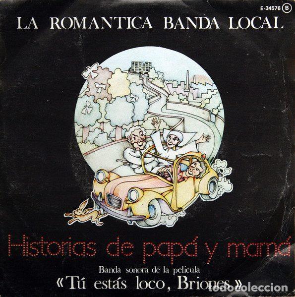 Vinyl records: La Romantica Banda Local &ndash; Historias De Papa Y Mama (Vinyl, Explosi&oacute;n E-34576)