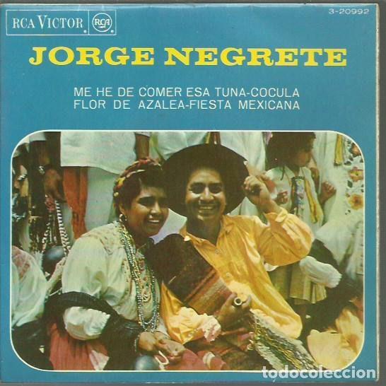 Discos de vinil: Jorge Negrete &ndash; Me He De Comer Esa Tuna (Vinyl, RCA Victor 3-20992)