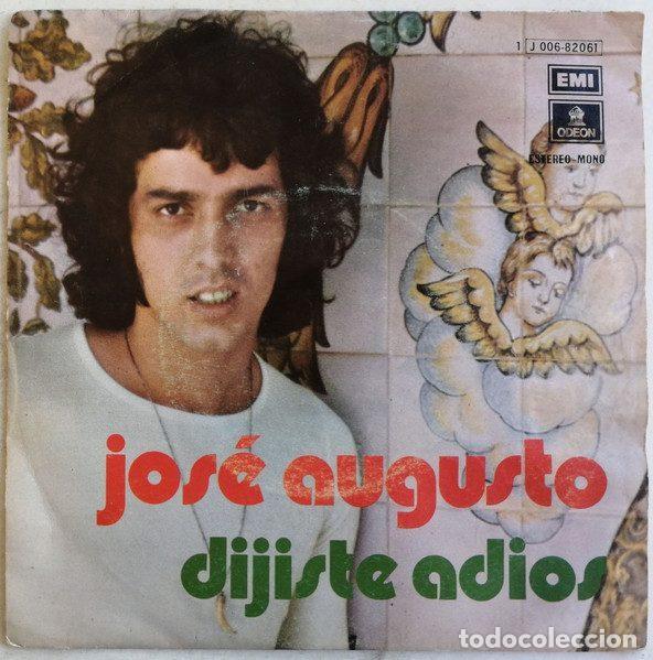 Discos de vinil: Jos&eacute; Augusto &ndash; Dijiste Adios (Vinyl, Odeon 1J 006-82061)