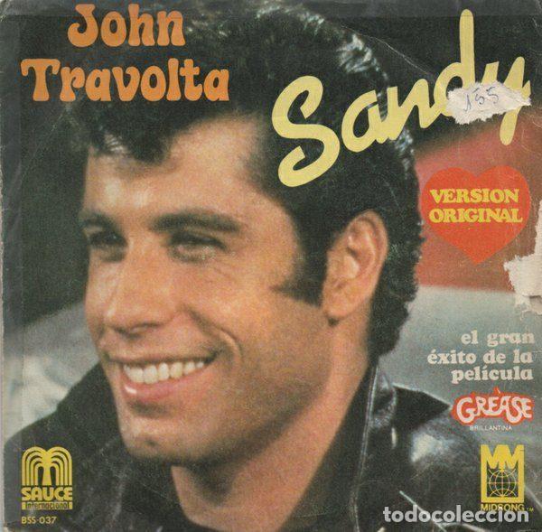 Discos de vinil: John Travolta &ndash; Sandy (Vinyl, Sauce Internacional BSS-037)