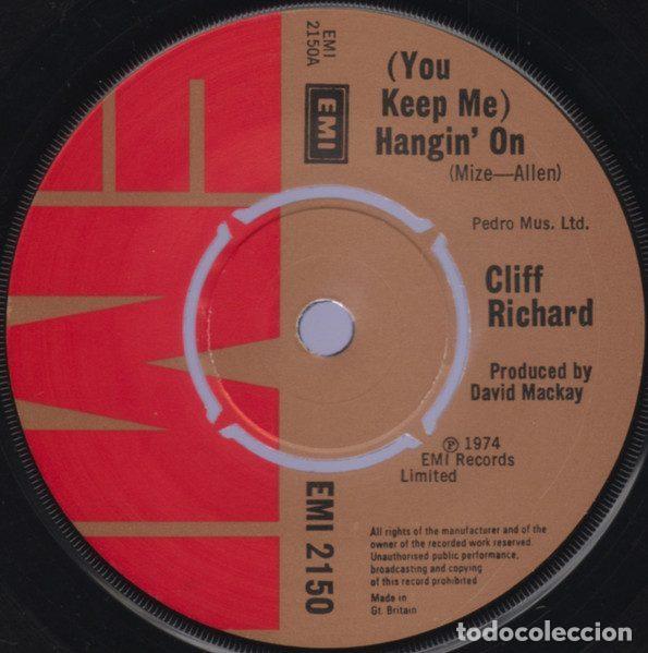 Vinyl-Schallplatten: Cliff Richard &ndash; (You Keep Me) Hangin' On (Vinyl, EMI EMI 2150)