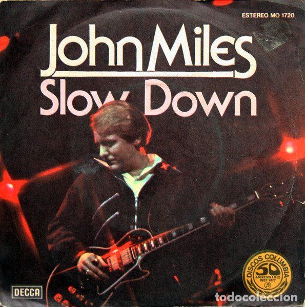 Discos de vinilo: John Miles &ndash; Slow Down (Vinyl, Decca MO 1720) - Foto 1