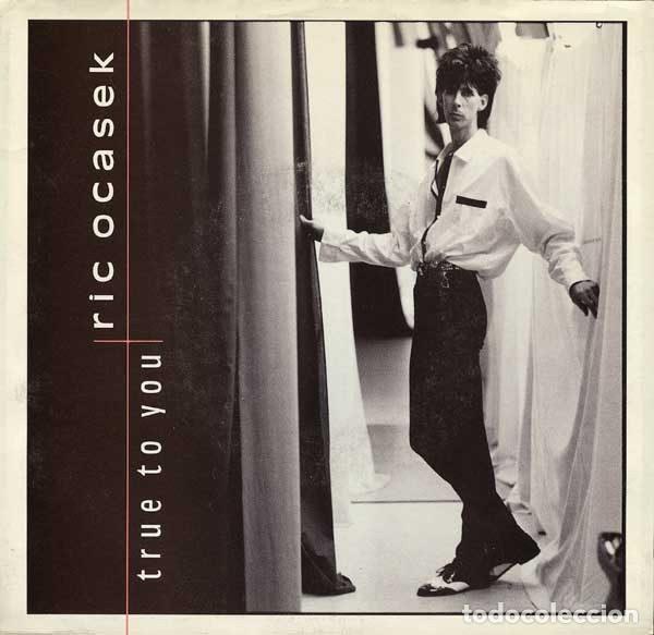 Discos de vinil: Ric Ocasek &ndash; True To You (Vinyl, Geffen Records 7-28504)