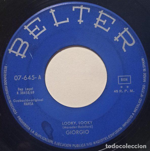 Vinyl records: Giorgio &ndash; Looky, Looky (Vinyl, Belter 07-645)