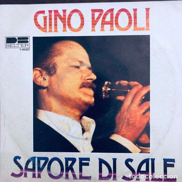 Dischi in vinile: Gino Paoli &ndash; Sapore Di Sale (Vinyl, DB Belter 1-10.107)