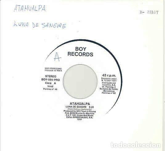 Dischi in vinile: Atahualpa &ndash; Luna De Sangre (Vinyl, Boy Records BOY-084-PRO)