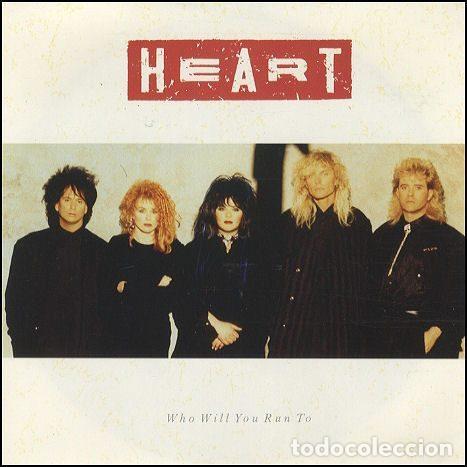 Discos de vinil: Heart &ndash; Who Will You Run To (Vinyl, Capitol Records CL 457)