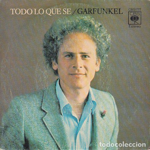 Discos de vinil: Art Garfunkel &ndash; Todo Lo Que Se (Vinyl, CBS CBS 1777)