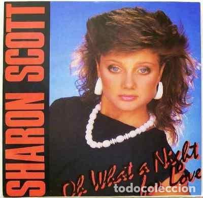 Discos de vinil: Sharon Scott &ndash; Oh What A Night For Love (Vinyl, Zafiro P-136)