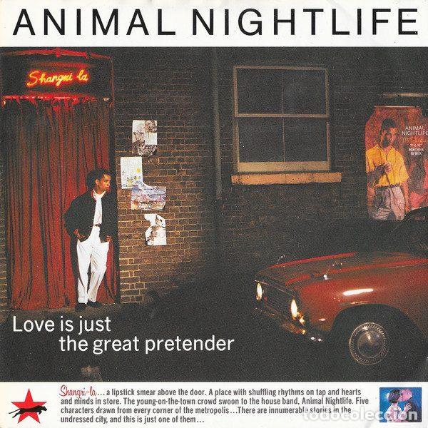 Disques de vinyle: Animal Nightlife &ndash; Love Is Just The Great Pretender (Vinyl, Island Records IS 200)